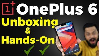 OnePlus 6 Unboxing amp Quick HandsOn [upl. by Oilalue]