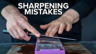 Whetstone Sharpening Mistakes that Most Beginners Make [upl. by Olnton100]