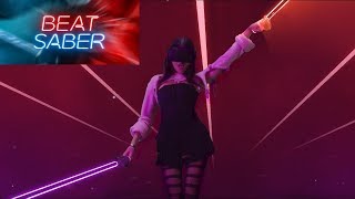 Top Beat Saber Girls Compilation VR [upl. by Aicylla]