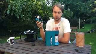 Makita Kaffeemaschine DCM500Z Test  Ich mache einen Kaffee [upl. by Christan]