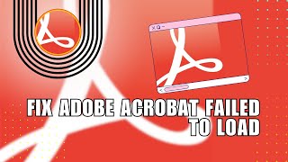 👍 TECH How to Fix Adobe Acrobat Failed to Load Its Core  English [upl. by Sikleb691]