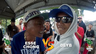 ESSE CHONG VS DEYB BERDENG KAHOY RAP BATTLE [upl. by Phaedra311]