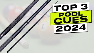 Top 3 BEST Pool Cues 2024 [upl. by Lebiralc484]