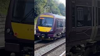 Train at Belper 170273 on a Derwent Valley Service Forgot DUFFIELD first [upl. by Chap382]