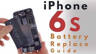 iPhone 6s Battery Replace [upl. by Gnen749]