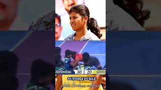 super tackle 💥shortsfeed shortsviral shortsyoutube shorts kabaddi women virtualyoutuber [upl. by Natassia]