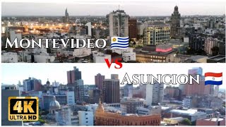 Montevideo 🇺🇾 VS Asuncion 🇵🇾 By Drone 4k montevideo asuncion insomniachannel [upl. by Sergei]