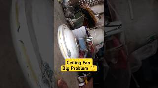 how to ceiling fan sound problem  Bearing sound problem  shorts ceiling fan video [upl. by Latin469]