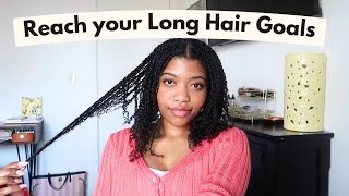 7 GAME CHANGER Length Retention tips for Natural Hair Growth  Faith Pelerin [upl. by Llerrit]