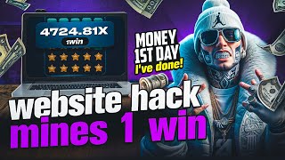 🤑 1Win Predictor Bot Strategy  Mines Game Hack 2024 [upl. by Wolbrom]