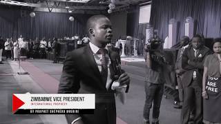 The accurancy of Zimbabwes New Vice President Prophecy  Prophet Shepherd Bushiri [upl. by Suivat372]