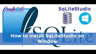 How to install SqLiteStudio on Window [upl. by Fotinas]