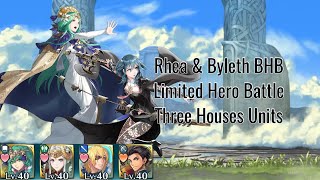 Fire Emblem Heroes  Rhea amp Byleth BHB Limited Hero Battle INFERNAL  Three Houses Units [upl. by Otto159]