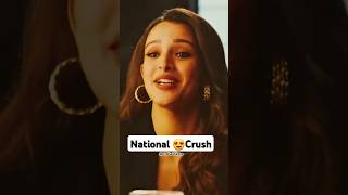 😍National Crush 😍Apse bada star koi bhi nhi hai  Ananya Panday  Tripti Dimri shorts [upl. by Aicilram]