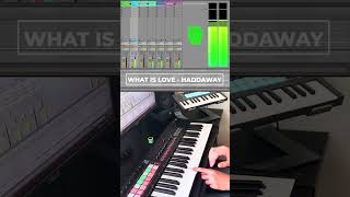 What Is Love  Haddaway → Live Looping 🎹 Novation Launchkey amp Ableton [upl. by Zeta]