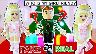 Switching BOYFRIENDS Prank  They Had No Idea Roblox [upl. by Cosma]