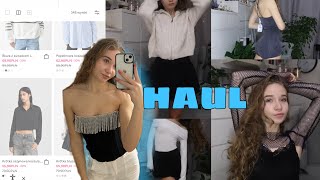 HAUL perełki wyprzedażowe STRADIVARIUS BERHSKA ZARA [upl. by Largent]