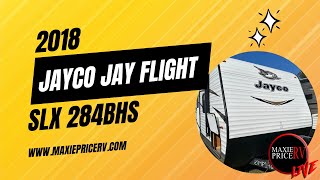 2018 Jay Flight SLX 284BHS Walk Through [upl. by Lirpa]