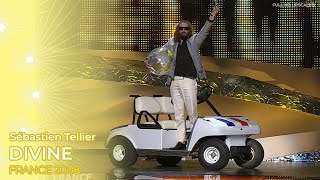 Sébastien Tellier  Divine Eurovision France 2008 FULL HD Upscaled 50fps [upl. by Matta]