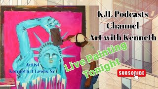 Live painting Matador on Art with Kenneth Part 2 [upl. by Towbin]