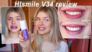 HIsmile V34 colour corrector a very honest review  DONT BUY THE UNTIL YOU WATCH THIS [upl. by Isaacs89]