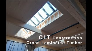 CLT ConstructionCross Laminated Timber [upl. by Zerimar]