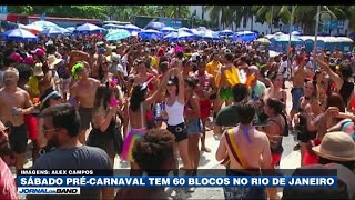 Rio de Janeiro tem 60 blocos no préCarnaval [upl. by Naniac]