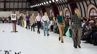 LOEWE Spring Summer 2025 men’s runway collection [upl. by Fernande]