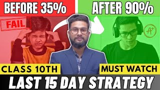 Do Or Die💥 Last 15 Days Master Strategy Video for 10th Board Exam 2024  JR Tutorials [upl. by Epul69]