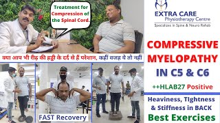 Cervical Myelopathy  Compression of Spinal Cord  Best Physiotherapy Treatment in Lucknow INDIA [upl. by Los]