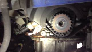 Chevy Aveo Timing Belt Idler Fail [upl. by Arnold]