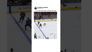 Alley oops in hockey🤯 hockey nhl [upl. by Thorvald]