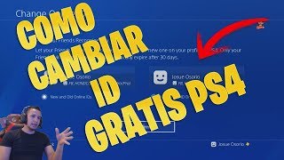 COMO CAMBIAR ID DE PS4 GRATIS SIN PERDER NADA [upl. by Aeneg]