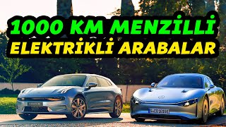 Uzun Menzilli Elektrikli Arabalar Zeekr 001 Mercedes Vision EQXX Toyotanın Hedefi [upl. by Pren748]