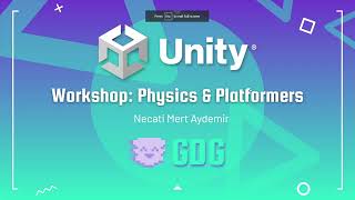 Unity Workshop Physics and Platformers  Game Dev Group 021324 [upl. by Balthasar]