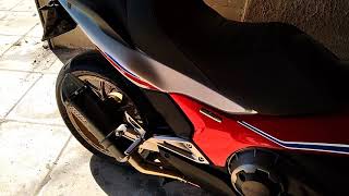 Honda Integra 750  RACE GUNS Exhaust [upl. by Lyndes924]