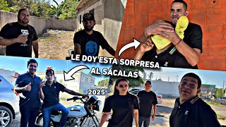 LE DOY ESTA SORPRESA AL SÁCALAS🎁LE CONVIERTO SU MOTO EN 2025🛵PAUL VALENZUELA [upl. by Durst]