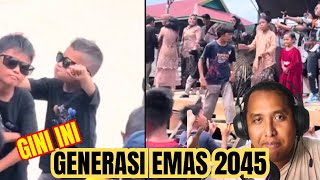 Menuju Indonesia Emas 2045  React Meme Tiktok [upl. by Ennairak595]