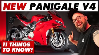 New 2025 Ducati Panigale V4 amp V4S 11 Things To Know [upl. by Anialram359]