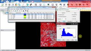 Erdas imagine 2014 tutorial 8 Supervised classification تصنيف الصور الفضائية [upl. by Yelac]