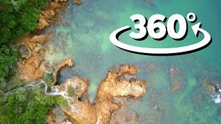 Visiting Knysna South Africa and Bungee Jumping 360 Video [upl. by Halsted]