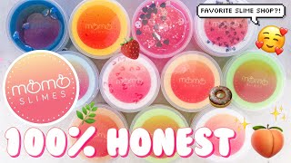 235 MOMO SLIMES FAMOUS SLIME SHOP REVIEW BEST DIY CLAYS amp MORE [upl. by Naesed]