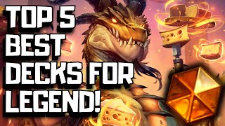 Best Hearthstone Decks For Easy Legend In September [upl. by Inkster648]