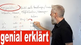 Konjunktiv 2  genial erklärt [upl. by Erlin]