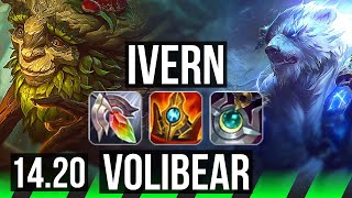 IVERN vs VOLIBEAR JGL  67 winrate 4328  EUW Diamond  1420 [upl. by Ityak]