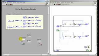 LabVIEW FPGA MinMax temperature recorder [upl. by Jermain]