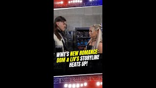 Dominik Mysterio and Liv Morgans Romantic WWE Storyline Sparks Buzz WWE DomLivRomance shorts [upl. by Docile768]