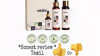 Vedix haircare kit honest review in tamil [upl. by Lindi566]