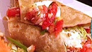 Mexican Bean Burritos Recipe [upl. by Alaham]