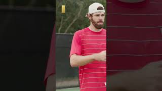 Reilly Opelka Explains Accelerating Your Racket Head Speed on a Short Ball [upl. by Nasah]